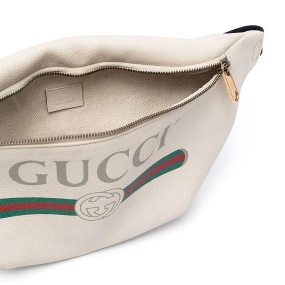 GUCCI Limited Edition Large vintage logo-print zipped fanny pack belt bag - Picture 4 of 14
